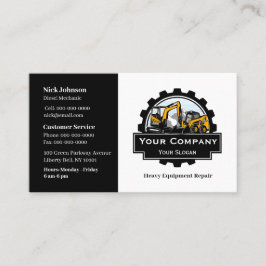 Reparationsföretag för tung professionell visitkort