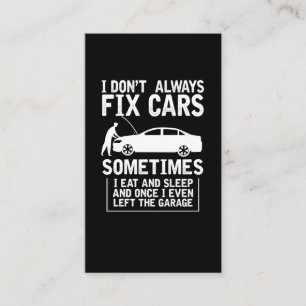Reparationsordförande för Mechanic Make Funny Ga Visitkort