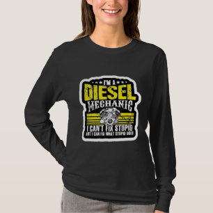 Reparationspun för Diesel Mechanic Trucker Lastbil T Shirt