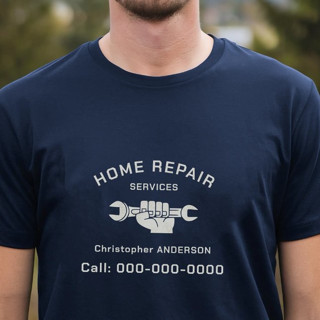 Reparationsservice för hemmet t shirt (Home Repair Services T-Shirt)