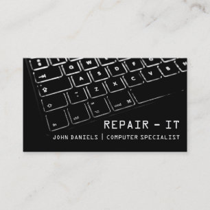 Reparationstekniker Mac Bärbar Dator Service Visitkort
