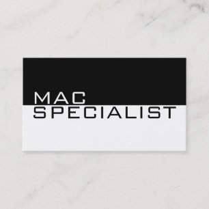 Reparationstjänst för bärbara datorer i Mac Specia Visitkort