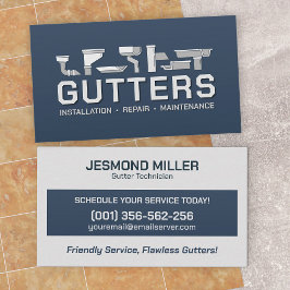 Reparationstjänst för Gutter-Städning Visitkort