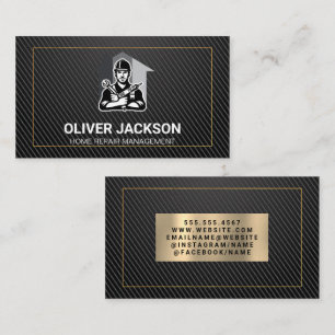 Reparationsverktyg för bygghemmet   Byggare Visitkort