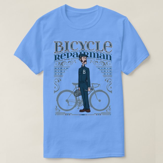 Reparationsverktyg för cykel t shirt (Design framsida)