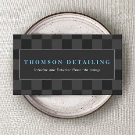 Reparera automatiskt och automatiskt brödtext visitkort