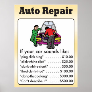 Reparera automatiskt Poster