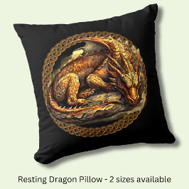 Reparera Brown Dragon Kudde