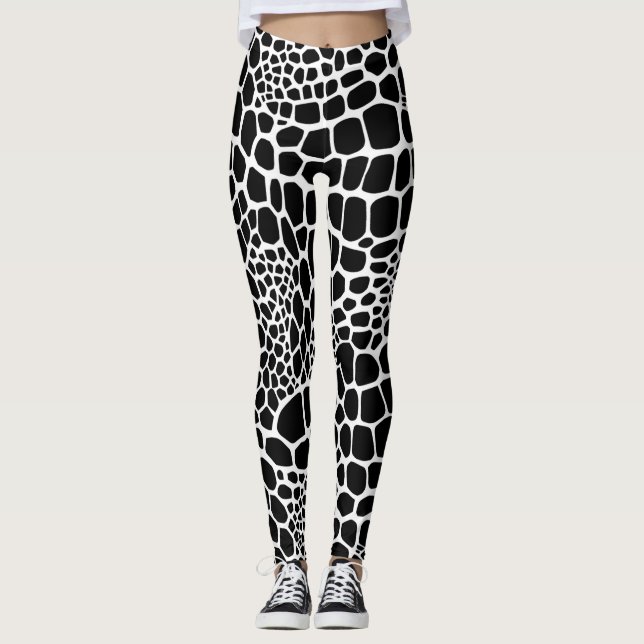 Reparera djurtryck leggings (Framsida)