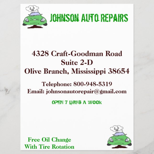 Reparera flygblad automatiskt (Framsidan)