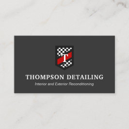 Reparera och detaljgranska Flagga automatiskt Visitkort