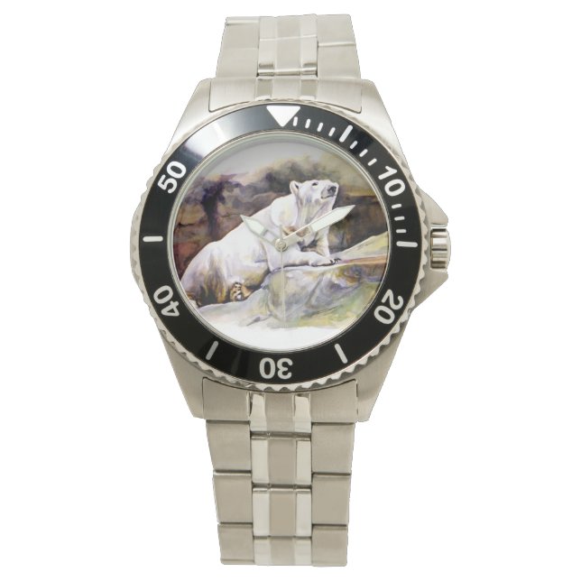 Reparera Polar Bear Watch Armbandsur (Framsida)