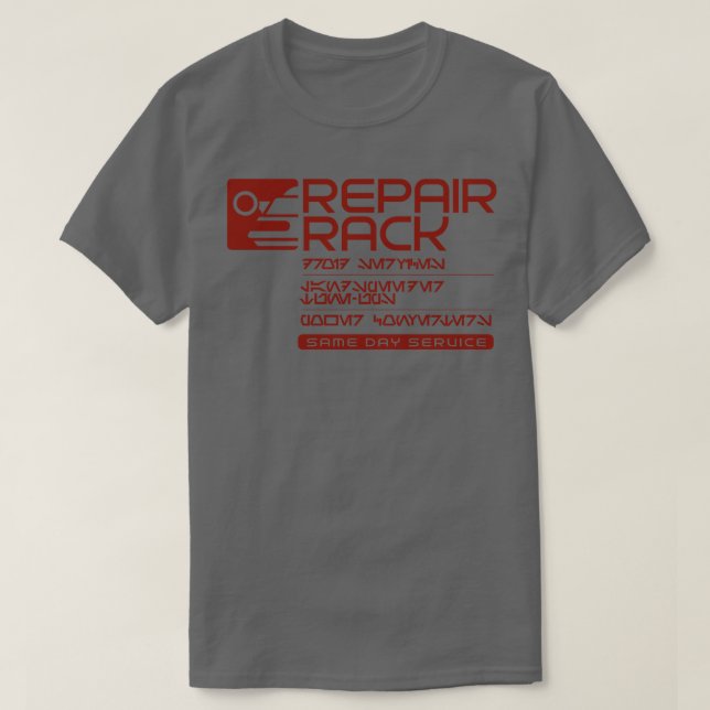 Reparera rack t shirt (Design framsida)