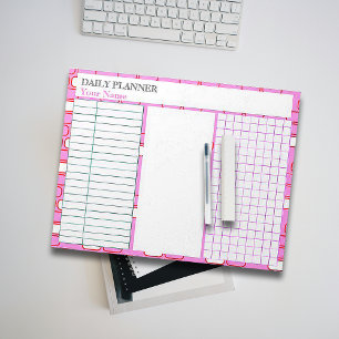 Reparera Rosa av College Stationery - anpassa Anteckningsblock