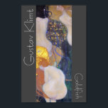 Reparerad färgning av Klimt Goldfish Art nouveau Poster<br><div class="desc">Goldfish är en vacker målning av Gustav Klimt från art nouveau från 1902. Djurens använda under hela Klimts arbete förblir ett vanligt tema. Fiskar i guld som simmar med kvinnan illustrerar en anklagelse om naturens vackra karaktär, som visar hur människor och djur är samlade i en enda form. Med ett...</div>