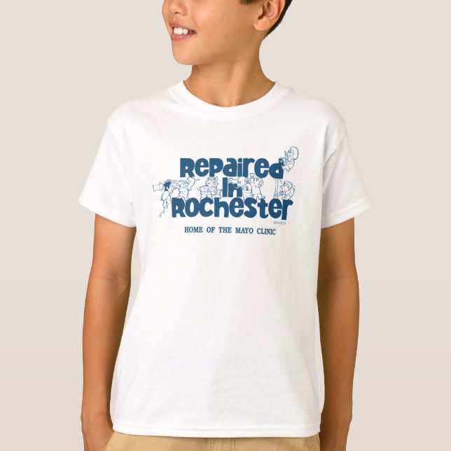 Reparerad i Rochester t-shirt (Original) (Framsida)