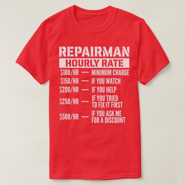 Reparerar timtaxa t shirt (Design framsida)
