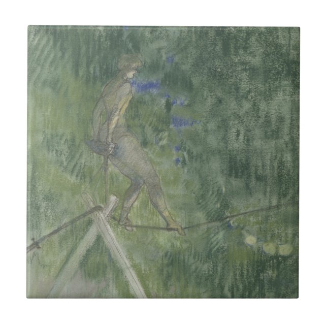 Repdansare (pastell) kakelplatta (Framsidan)