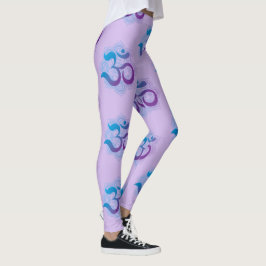 Repeat om Mandala - Lavender Leggings