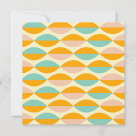 Repeating geometric pattern in beige background tack kort