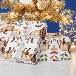 Repeating pattern of lions, giraffes, and elephant presentpapper