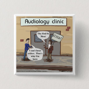 Repent For The Audiologist Office Funny Knapp
