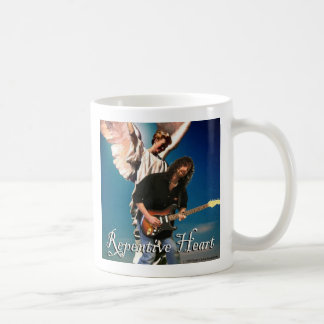 Repentive hjärta (ängelmuggen) kaffemugg