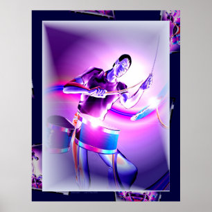 Repercussion - Lila Drummer Poster