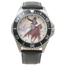 Repet 1914 Range Cowboy William R Leigh  Armbandsur