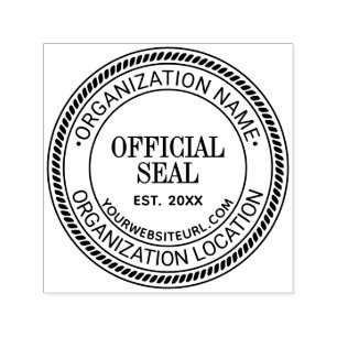 Repet #2 Generisk Officiell Sigill Namn Plats URL  Självfärgande Stämpel