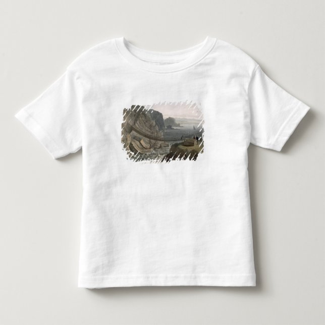 Repet överbryggar nära fyren, Holyhead, för Tee Shirt (Framsida)