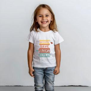 Repetera arbetsresor - Äventyr och Spara Älskare T Shirt
