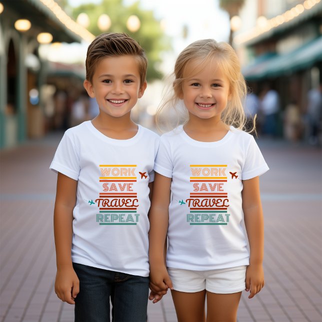 Repetera arbetsresor - Äventyr och Spara Älskare T Shirt (Skapare uppladdad)
