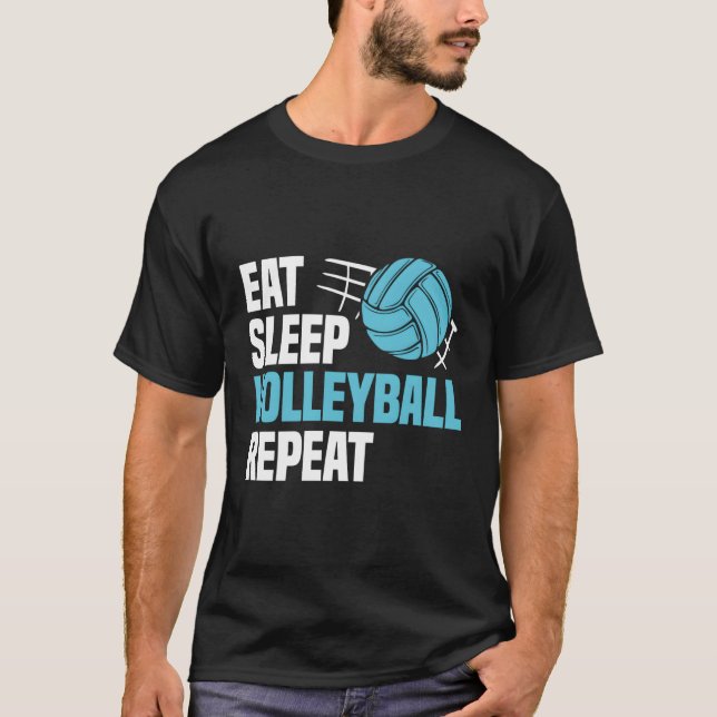 Repetera bussar i E-somerns volleyball T Shirt (Framsida)