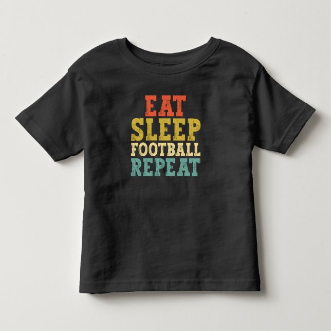 Repetera fotboll i Älskare i viloläge T Shirt (Framsida)