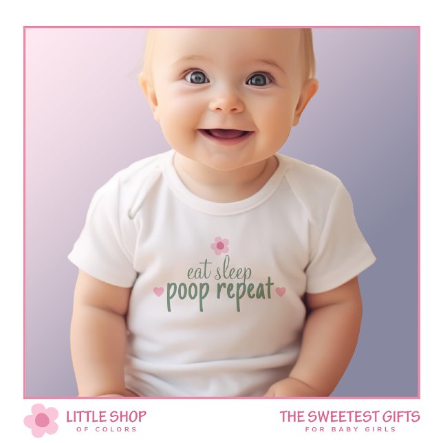 Repetera Rosa Girls eat-viloläge T Shirt (Skapare uppladdad)