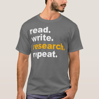 Repetera Skriva T Shirt