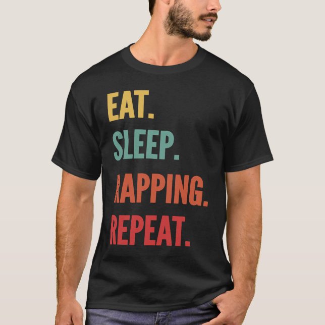 Repetering av matning av viloläge t shirt (Framsida)