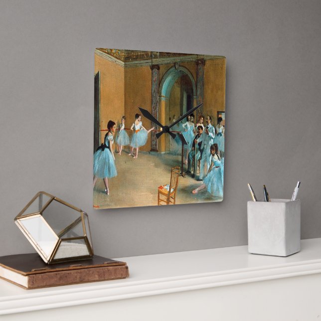 Repetition på operan La Rue Fyrkantig Klocka (Kontor)