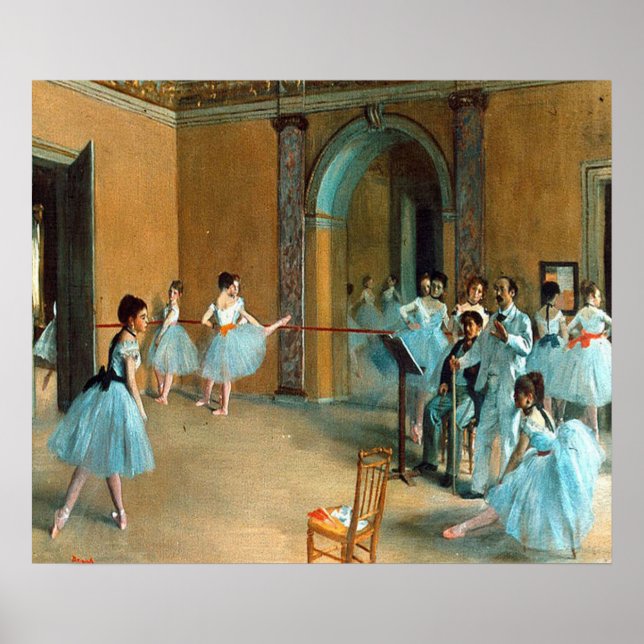 Repetition på operan La Rue Poster (Framsidan)