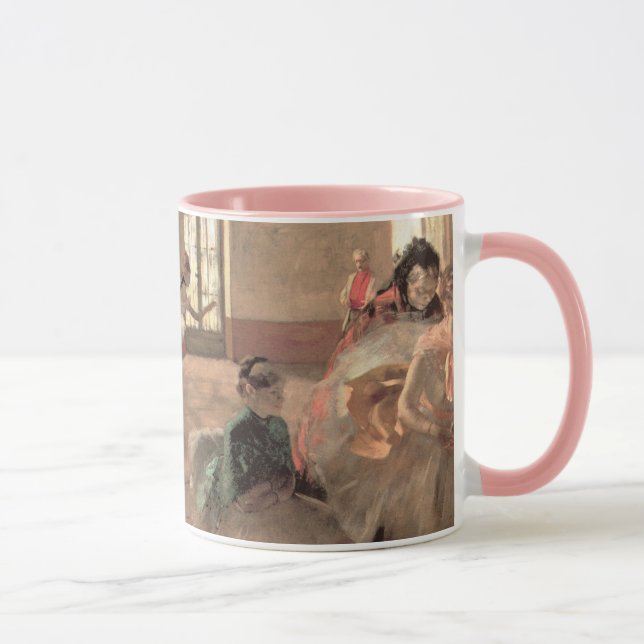 Repetitionen av Edgar Degas, Klassisk balettkonst Mugg (Höger)