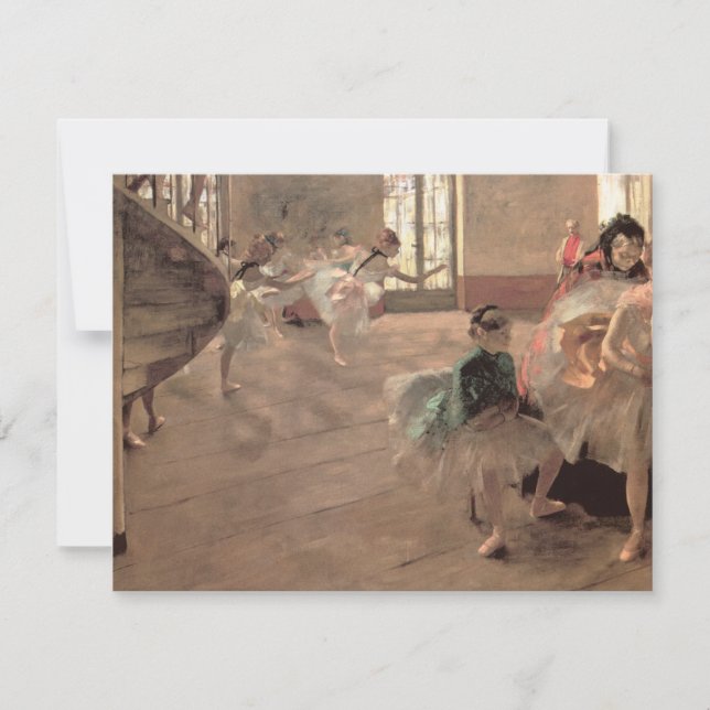 Repetitionen av Edgar Degas, Vintage balettkonst (Framsida)