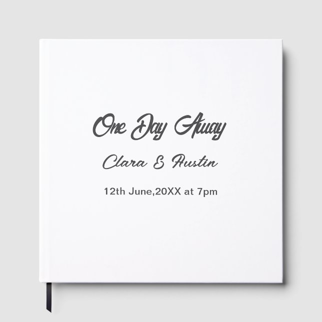 Repetitionsmiddag En dag bort natten före namn på Gästböcker (Framsida)