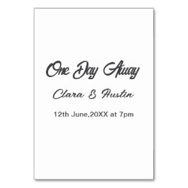 Repetitionsmiddag En dag före namn da Bordsnummer