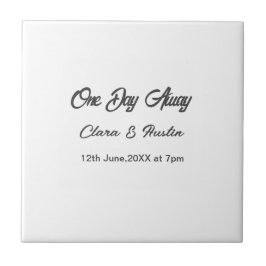 Repetitionsmiddag En dag före namn da Kakelplatta