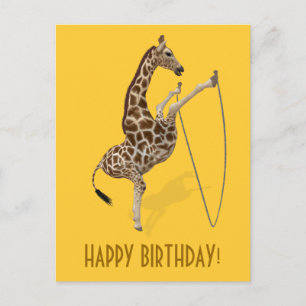 Repgirlangd Giraff Vykort