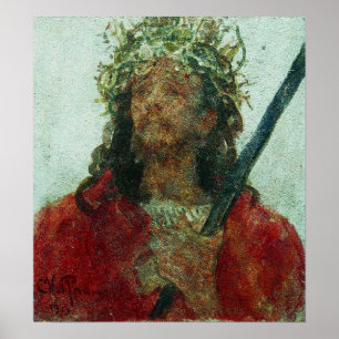 Repin - Jesus i Krona av Thorns 1913 Poster