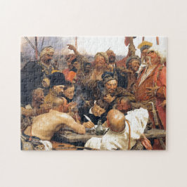 Repins svar på Ukrainas Kozaky/Cossacks fråga Pussel