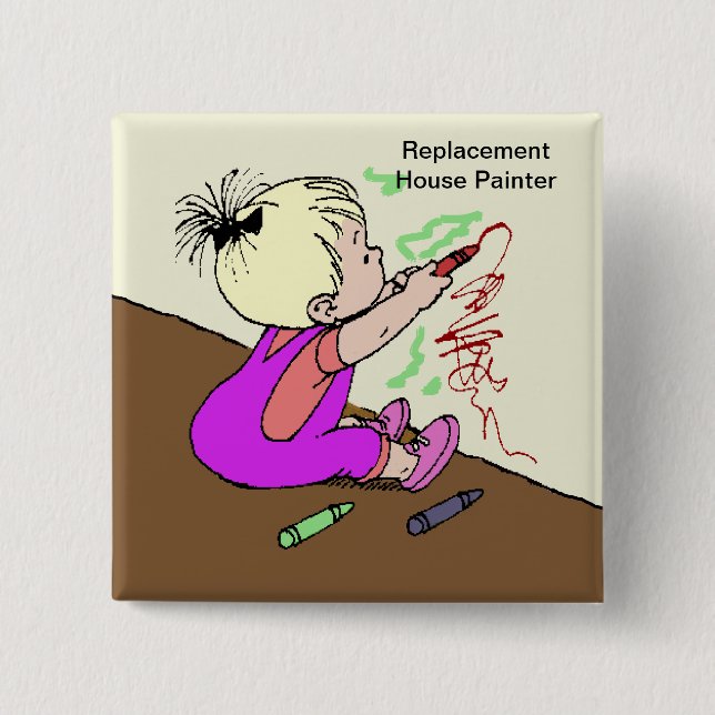 Replacement House Painter Knapp (Framsida)