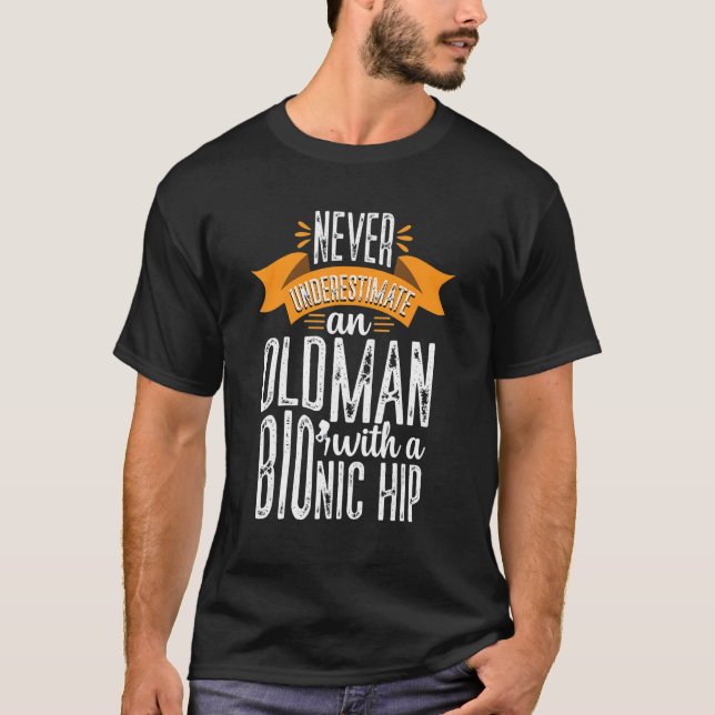Replacement kirurgi i Recov för den gamla mannen B T Shirt (Framsida)